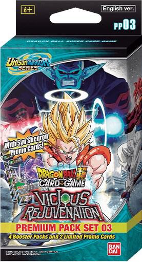 Vicious Rejuvenation Premium Pack Set 03  Vicious Rejuvenation Dragonball Super card
