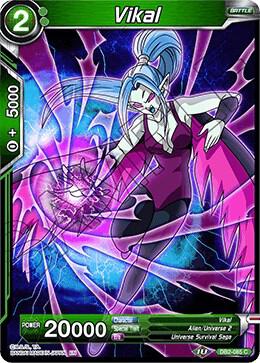 Vikal Foil DB2-085 Draft Box 05 - Divine Multiverse Dragonball Super card