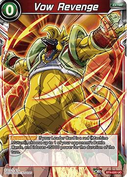 Vow Revenge Foil BT4-020 Colossal Warfare Dragonball Super card