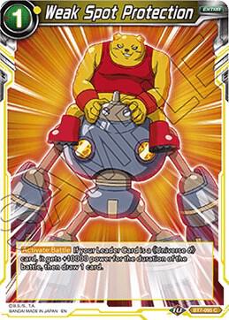 Weak Spot Protection Foil BT7-095 Assault of the Saiyans Dragonball Super card