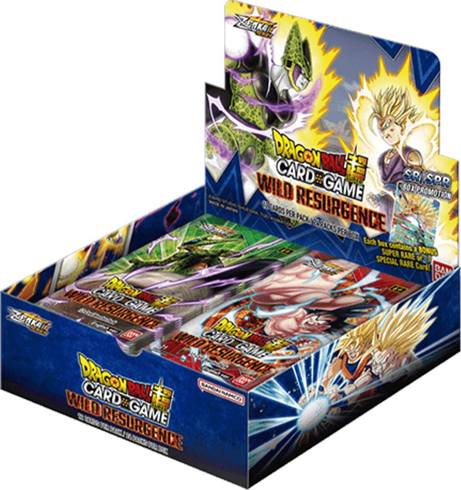 Wild Resurgence Booster Box  Wild Resurgence Dragonball Super card