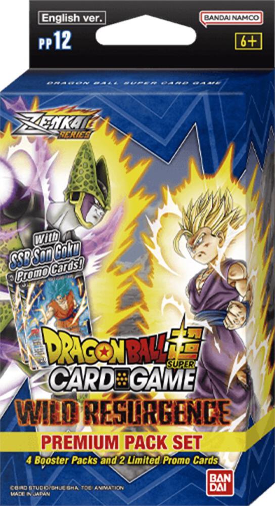 Wild Resurgence Premium Pack Set 12  Wild Resurgence Dragonball Super card