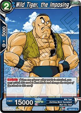 Wild Tiger the Imposing TB2-031 World Martial Arts Tournament Dragonball Super card