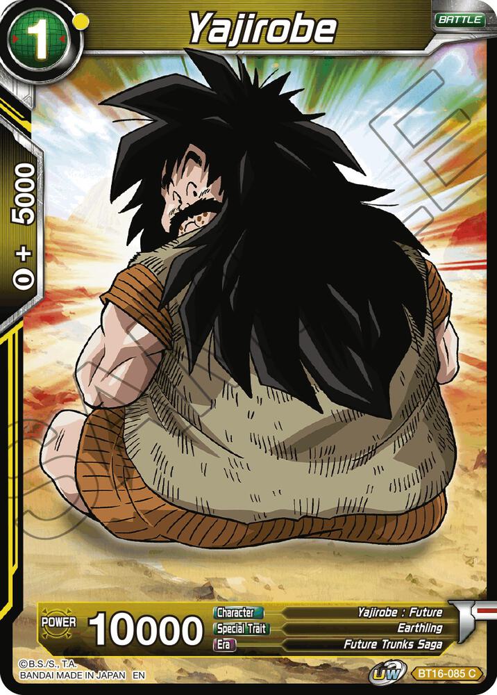 Yajirobe BT16-085 Realm of the Gods Dragonball Super card