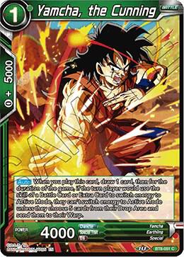 Yamcha the Cunning Foil BT8-051 Malicious Machinations Dragonball Super card
