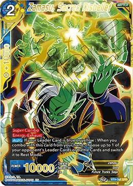 Zamasu Sacred Disbelief SPR BT9-091 Universal Onslaught Dragonball Super card