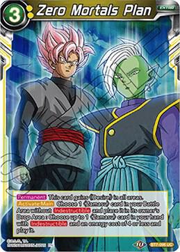 Zero Mortals Plan Foil BT7-096 Assault of the Saiyans Dragonball Super card