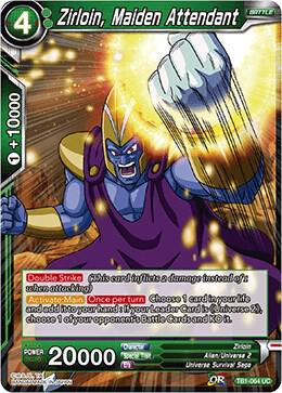 Zirloin Maiden Attendant TB1-064 Tournament of Power Dragonball Super card