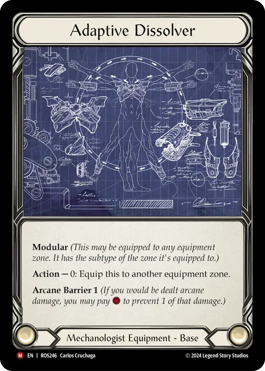 Adaptive Dissolver ROS246 - Rosetta - Flesh and blood card
