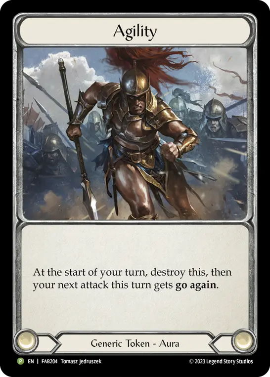 Agility FAB204-CF - Prize Wall - Heavy Hitters - Flesh and blood card