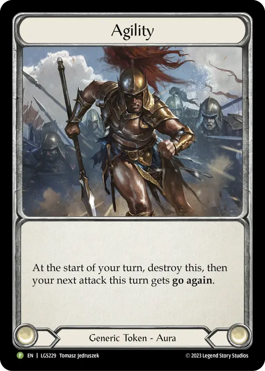 Agility LGS229-RF - Pre-release - Heavy Hitters - Flesh and blood card
