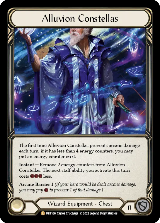 Alluvion Constellas UPR166-RF - Uprising - Flesh and blood card