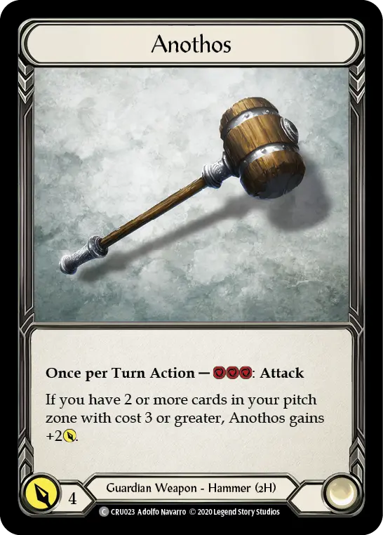 Anothos CRU023 - Crucible of War - Flesh and blood card