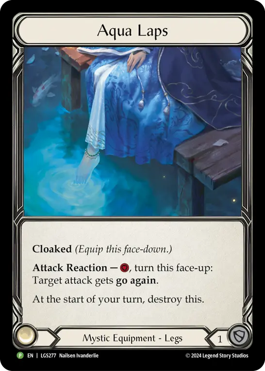 Aqua Laps LGS277-RF - Pre-release - Part the Mistveil - Flesh and blood card