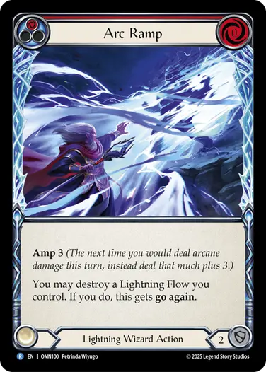 Arc Ramp OMN100 - Omens of the Third Age - Flesh and blood card