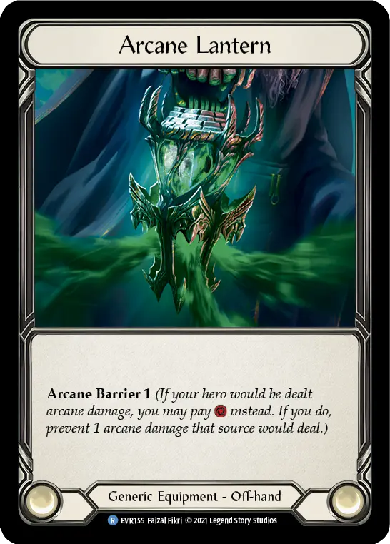 Arcane Lantern EVR155 - Everfest - Flesh and blood card