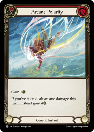 Arcane Polarity SBZ020 - Silver Age Chapter 3 - Blaze, Firemind - Flesh and blood card