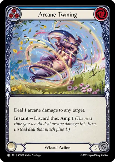 Arcane Twining SIY022 - Silver Age Chapter 1 - Iyslander - Flesh and blood card