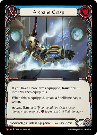 Arcbane Grasp OMN236 - Omens of the Third Age - Flesh and blood card