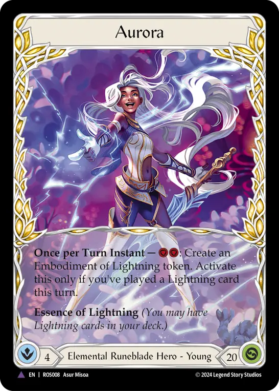 Aurora ROS008-MVA - Rosetta - Flesh and blood card