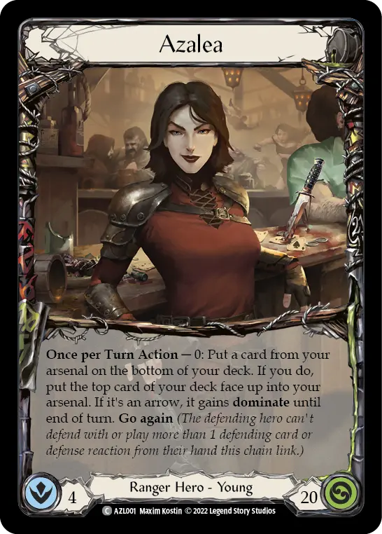 Azalea AZL001 - Azalea - Blitz Deck - Flesh and blood card