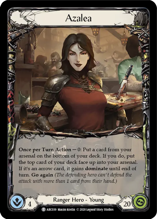Azalea U-ARC039 - Arcane Rising - Unlimited - Flesh and blood card
