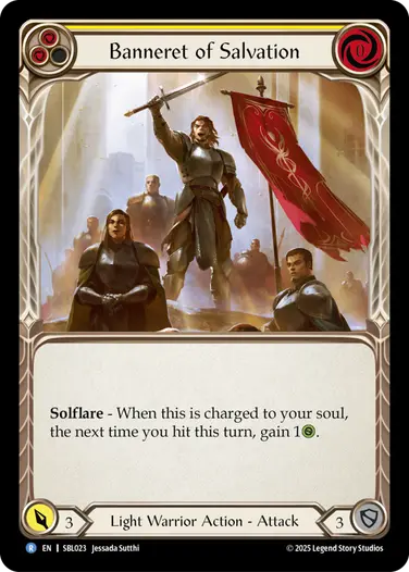 Banneret of Salvation SBL023 - Silver Age Chapter 3 - Boltyn - Flesh and blood card