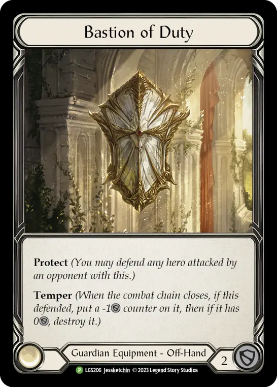 Bastion of Duty LGS206-RF - Social Play Kit - Brevant - Flesh and blood card