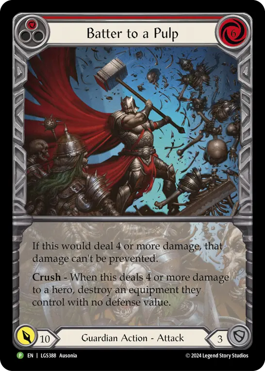 Batter to a Pulp RED LGS388-RF - ProQuest - Season 7 - Flesh and blood card