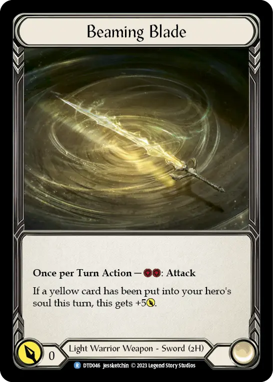 Beaming Blade DTD046 - Dusk till Dawn - Flesh and blood card