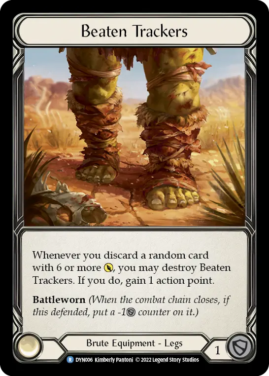 Beaten Trackers DYN006 - Dynasty - Flesh and blood card