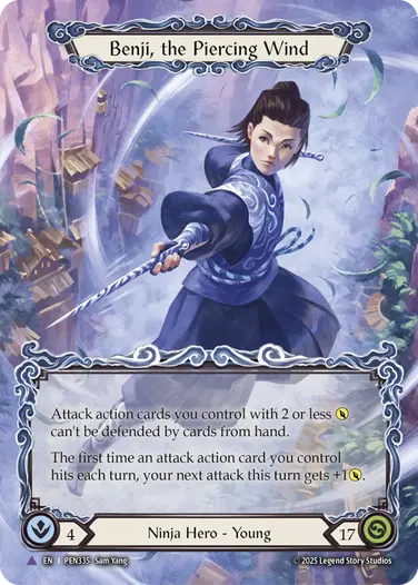 Benji, the Piercing Wind PEN335-MV - Compendium of Rathe - Flesh and blood card
