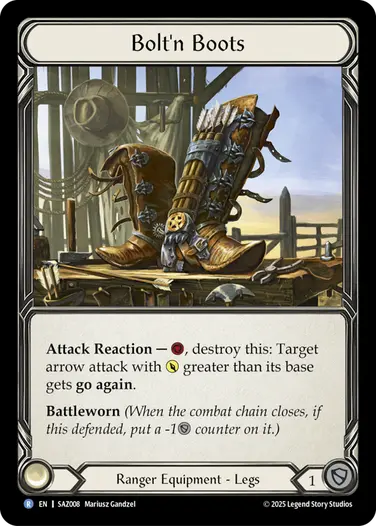 Bolt'n Boots SAZ008 - Silver Age Chapter 2 - Azalea - Flesh and blood card