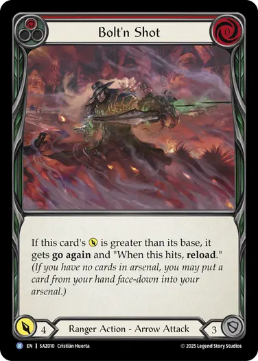 Bolt'n Shot SAZ010 - Silver Age Chapter 2 - Azalea - Flesh and blood card