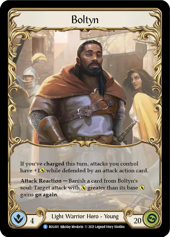 Boltyn BOL001-RF - Boltyn - Blitz Deck - Flesh and blood card