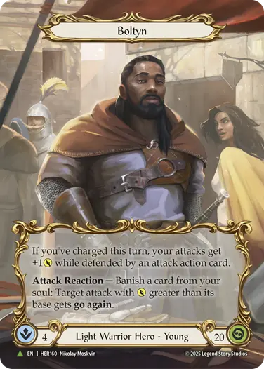 Boltyn HER160-MV - Skirmish - Season 14 - Flesh and blood card