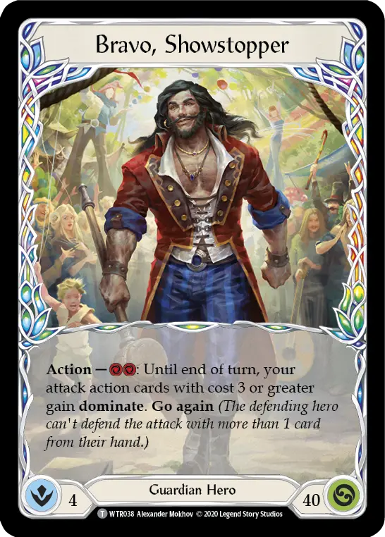 Bravo, Showstopper U-WTR038 - Welcome to Rathe - Unlimited - Flesh and blood card