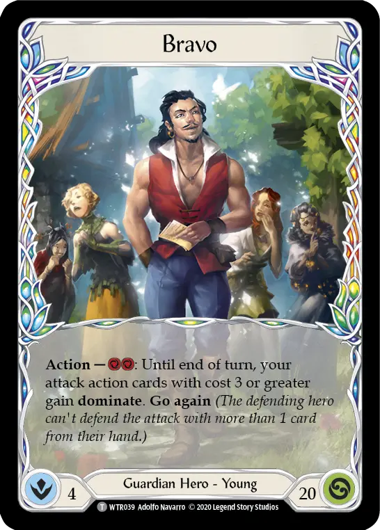Bravo U-WTR039 - Welcome to Rathe - Unlimited - Flesh and blood card