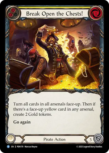 Break Open the Chests! PEN170 - Compendium of Rathe - Flesh and blood card
