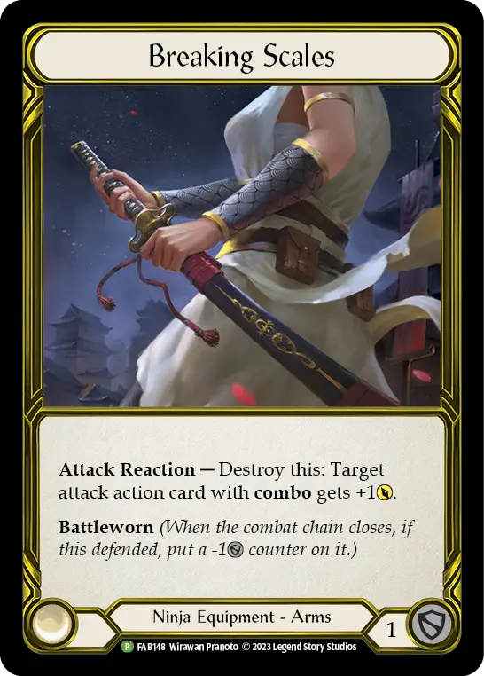 Breaking Scales FAB148-GF - ProQuest - Season 4 - Flesh and blood card