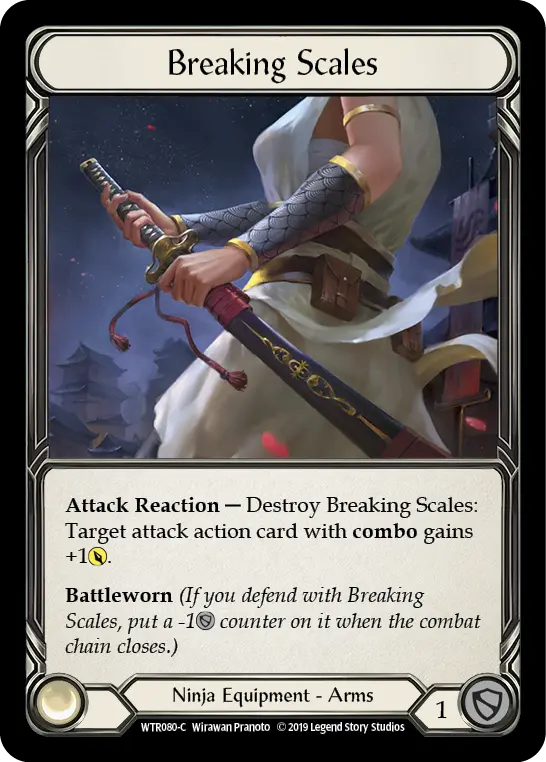Breaking Scales WTR080 - Welcome to Rathe - Flesh and blood card