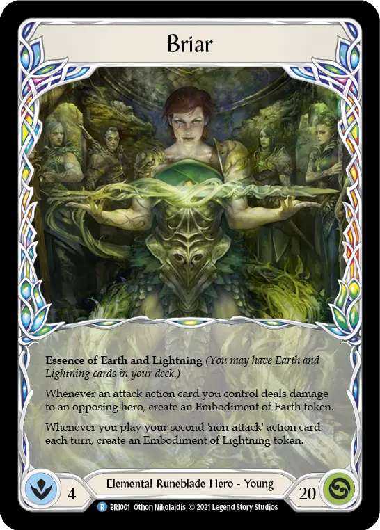 Briar BRI001-RF - Briar - Blitz Deck - Flesh and blood card