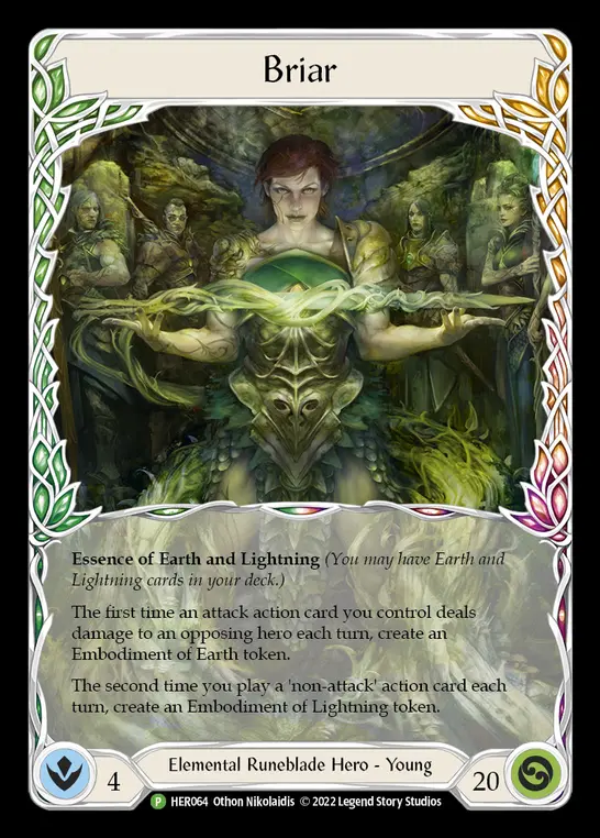 Briar HER064-CF - Prize Wall - Exclusive 2022 - Flesh and blood card