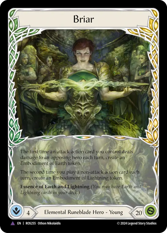 Briar ROS255-MV - Rosetta - Flesh and blood card