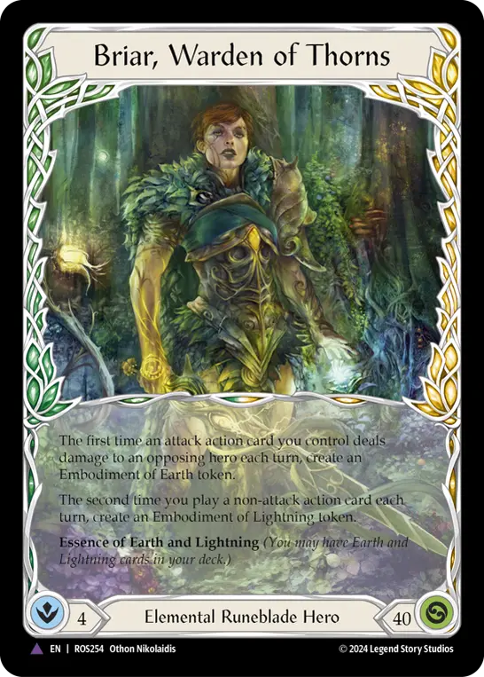 Briar, Warden of Thorns ROS254-MV - Rosetta - Flesh and blood card