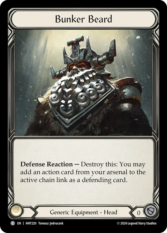 Bunker Beard HNT220 - The Hunted - Flesh and blood card
