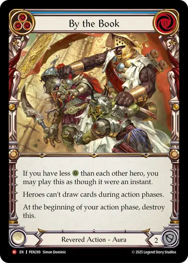 By the Book PEN289 - Compendium of Rathe - Flesh and blood card