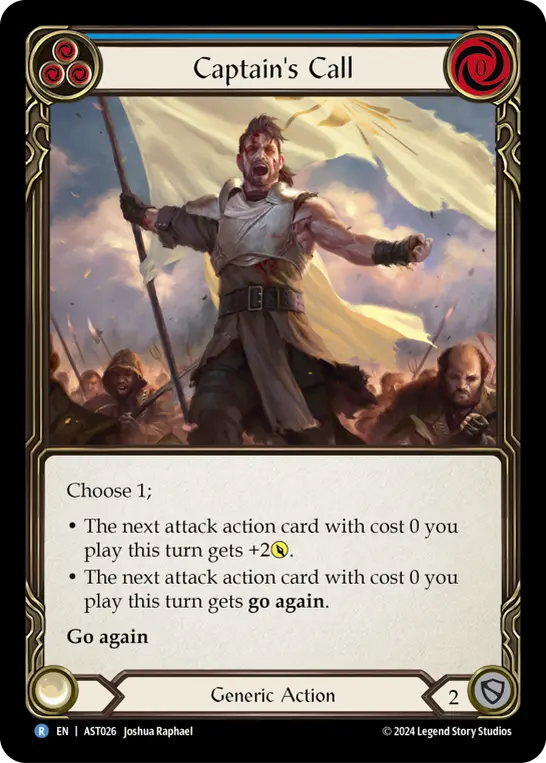 Captain's Call BLUE AST026 - Armory Deck - Aurora, Shooting Star - Flesh and blood card
