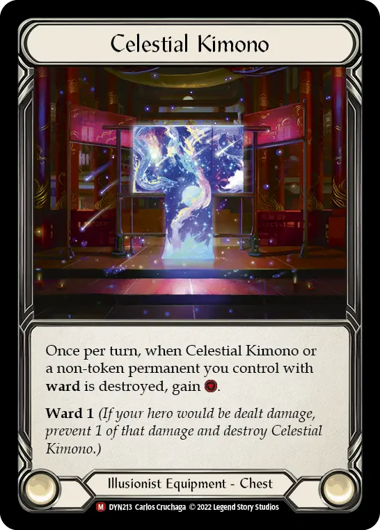 Celestial Kimono DYN213 - Dynasty - Flesh and blood card