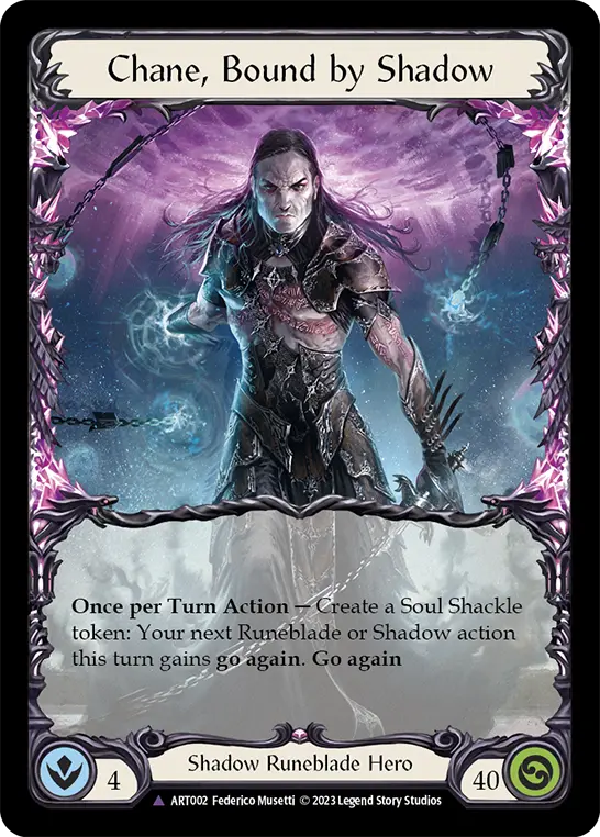 Chane, Bound by Shadow ART002 - Dusk till Dawn - Flesh and blood card